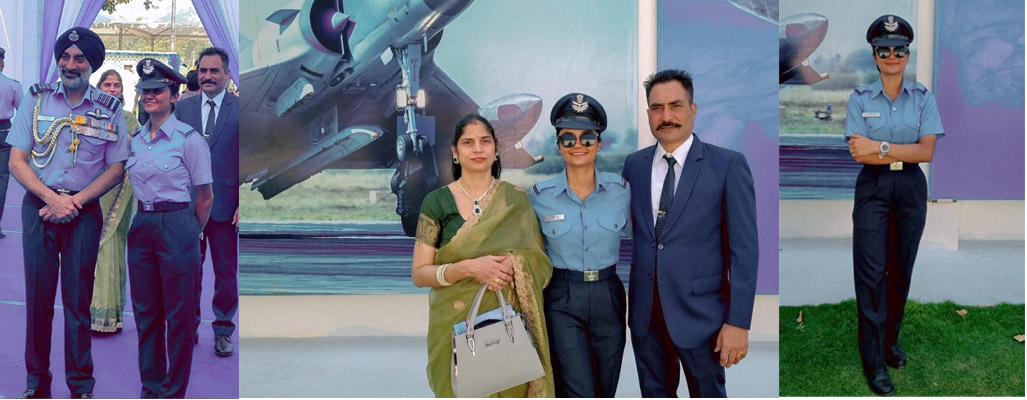 ਖਮਾਣੋਂ ਦੀ ਅਰਸ਼ਦੀਪ ਕੌਰ ਬਣੀ ਭਾਰਤੀ ਹਵਾਈ ਸੈਨਾ ਵਿੱਚ ਫਲਾਇੰਗ ਅਫ਼ਸਰ 